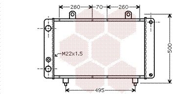 VAN WEZEL Radiators, Motora dzesēšanas sistēma 40002319